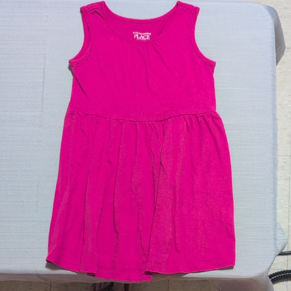 The Children's Place Fuchsia Sleeveless Dress 3T
